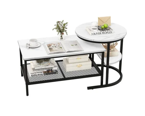 Couchtische aus Marmor von Costway