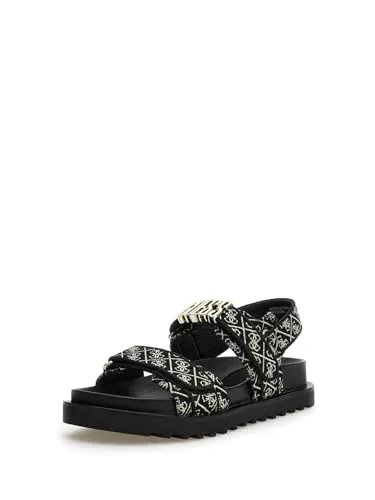 Guess Sandalen FABELIS in Schwarz, Größe 36 in schwarz von GUESS