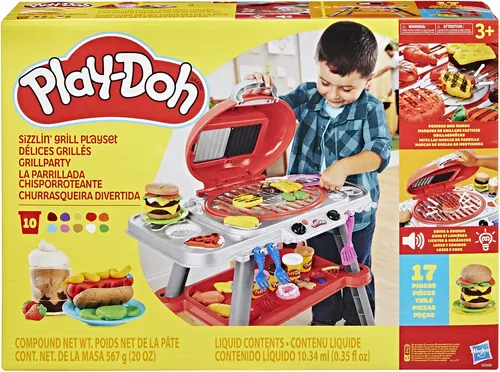 Play-Doh Pd Sizzlin Grill Playset (G05005L0)