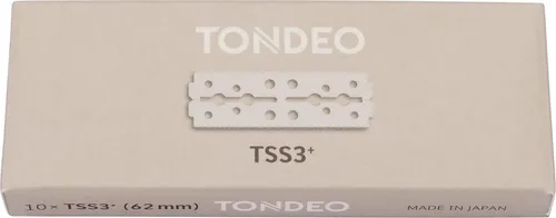 TONDEO TSS3+ Razor Blades 10 Stainless Double Blades for TONDEO Razors