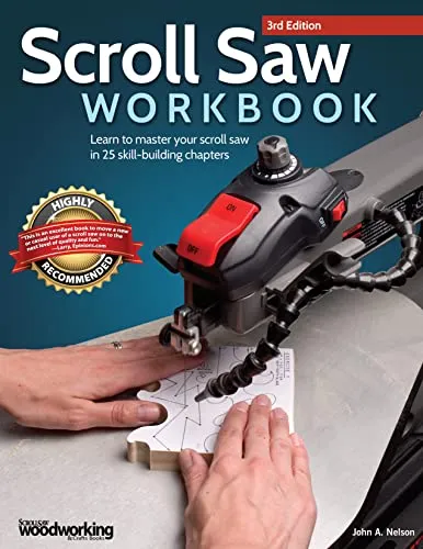 Produktbild Scroll Saw Workbook: Learn to Master Your Scroll Saw in 25 Skill-Building Chapters
