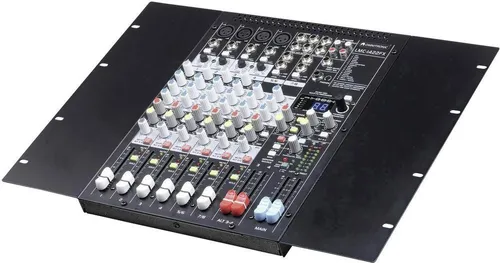Omnitronic 10040280 Audio-Mixer - Professioneller Audio-Mixer für Musikstudio, Bühne und DJ, mit einem Frequenzbereich von 20 - 20000 Hz für kristallklaren Sound.