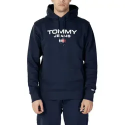 Tommy Hilfiger Jeans Tommy Hilfiger Blue Fleece Hoodie - Cas, Größe S