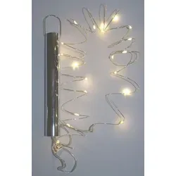 20er Drahtlichterkette mit Timer und Stab-Batteriefach