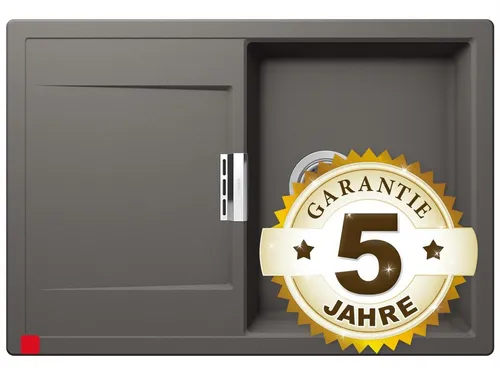 Schock Mono D-100S A Silverstone Granitspüle von Schock