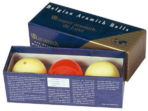 Caromkugeln Carom Kugeln de Luxe 61,5 mm von Saluc