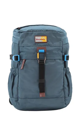 Discovery Sportrucksack Icon - Robuster rPet Polyester-Rucksack in Blau - Rucksäcke für Wandern, hergestellt aus strapazierfähigem rPet Polyester-Material, ideal für umweltbewusste Abenteurer.