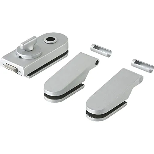 Beschlagsgarnitur Studio Rondo,wc, Silber Eloxiert (10.106)