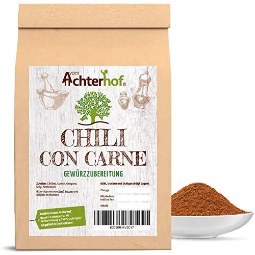 Chili Con Carne Gewürzmischung Gewürz ohne Glutamat natürlich vom-Achterhof 100 g