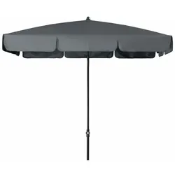 doppler® Rechteckschirm Waterproof 185x120 cm anthrazit von Doppler
