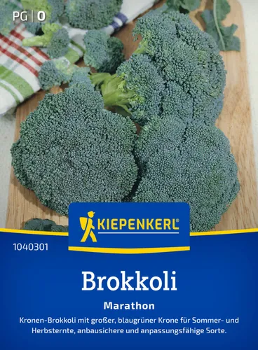 Kiepenkerl Saatgut Brokkoli Marathon F1 für ca. 50 Pflanzen in blau von Kiepenkerl