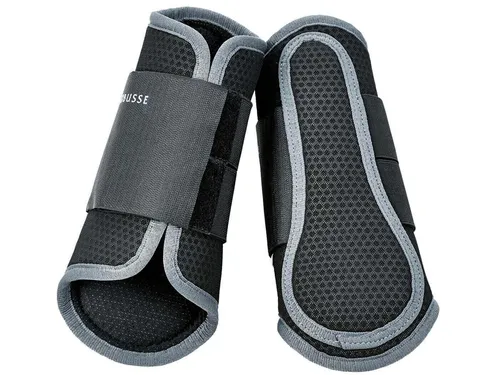 BUSSE Schwarz (Grau) XL Gamaschen Active-Mesh