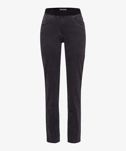 RAPHAELA by BRAX 5-Pocket-Jeans PAMINA FUN - Entdecken Sie die PAMINA FUN von Raphaela – eine bequeme Schlupfhose für Damen mit sportlichen Details. Der hochwertige Baumwollmix sorgt für ein hervorragendes Tragegefühl und die Slim Fit Passform zaubert eine elegante Silhouette.