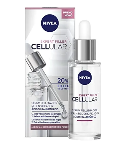 Cellular Filler Hyaluron Filler Serum 40ml - Tagespflege mit hochwirksamem Hyaluron, spendet intensive Feuchtigkeit und sorgt für ein jugendliches Hautbild.