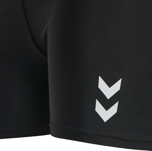 HUMMEL hmlTE TOLA HW TIGHT SHORTS, BLACK, S