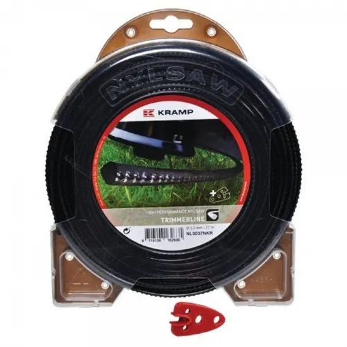 Kramp NL3527NKR Mähfaden Nylsaw für alle Motorsensen 3,5 mm x 27 m