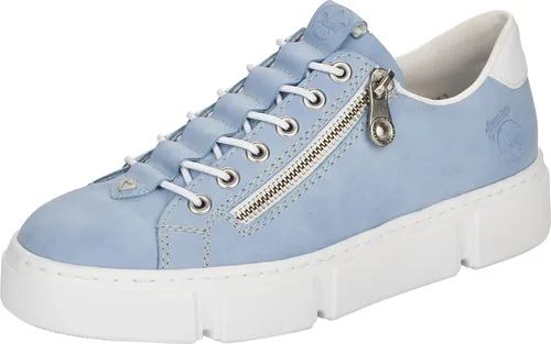 Rieker Damen Low-Top Sneaker N5952 in blau von Rieker