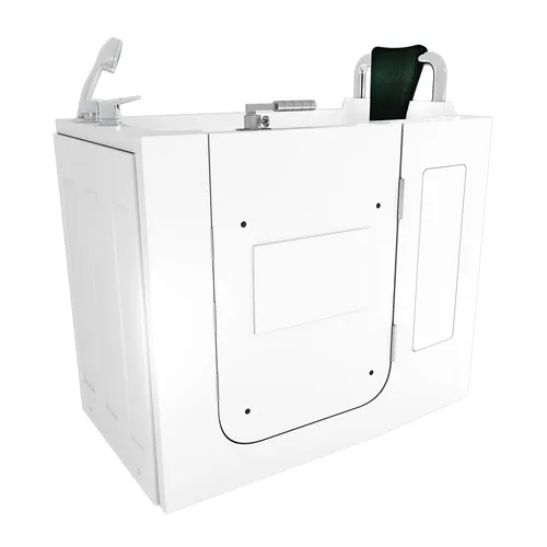 Senioren Sitzbadewanne S08-B-R mit Tür - Badewanne für Senioren, komfortable Nackenstütze und einfache Nutzung durch Türöffnung, ideal für mehr Sicherheit und Komfort im Bad.