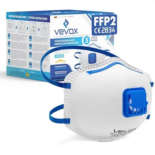 VEVOX® FFP2 Maske mit Ventil von VEVOX