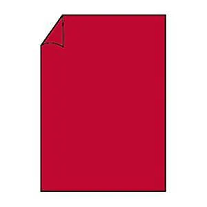 Briefpapier Paperado DIN A4 100g/m² Farbe Rot 10 Blatt Normalpapier