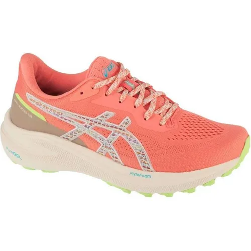 ASICS GT-1000 13 TR Stabilitätsschuh Damen - Beige, Zitronengelb - Laufschuhe mit 3D GUIDANCE SYSTEMTM für adaptive Stabilität und FLYTEFOAMTM-Dämpfung für optimalen Laufkomfort auf verschiedenen Untergründen.