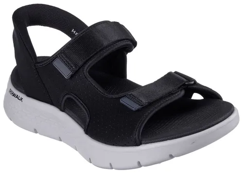 Skechers Herren Go Walk Flex Sandal - Bequeme Sportsandale für müheloses Tragen - Wanderschuhe mit leichtem, perforiertem Obermaterial und verstellbaren Riemen für optimalen Halt. Ideal für Outdoor-Aktivitäten mit reaktionsfreudiger ULTRA GO-Dämpfung.