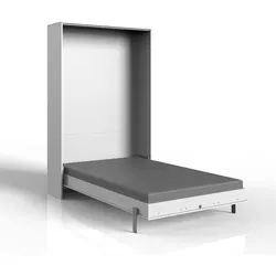 Wimex Schrankbett Vertikal-Klappbett JUIST in Weiß - Praktisches Vertikal-Klappbett JUIST, ideal für kleine Räume, mit einer Liegefläche von 120 cm und aus robustem Holzwerkstoff gefertigt.
