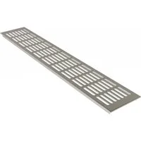 MS Beschläge Lüftungsgitter Aluminium robust eloxiert 100 x 200 mm