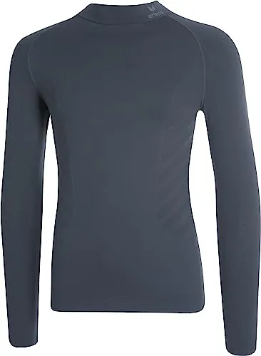 Erima Unisex Athletic Longsleeve 2.0 Turtleneck - Trainingsbekleidung aus schnelltrocknendem Funktionsmaterial mit geruchshemmender Wirkung und nahtlosem Design für optimalen Tragekomfort.