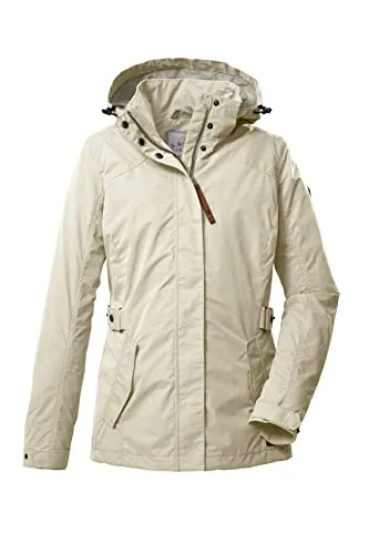 G.I.G.A. DX Damen Funktionsjacke/Outdoorjacke mit abzippbarer Kapuze GS 104 WMN JCKT, champagner, 36, 39417-000