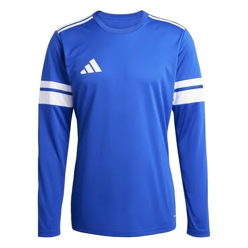 adidas Men's SQUADRA25 Jersey Long Sleeve, Team royal Blue/White, L