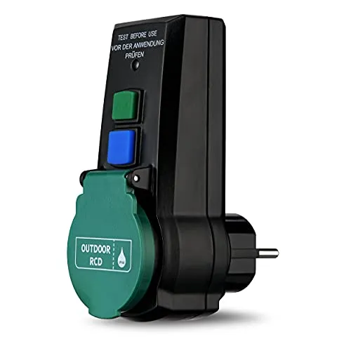 CHILITEC Personenschutzschalter 22821, IP44 für Outdoor-Einsatz