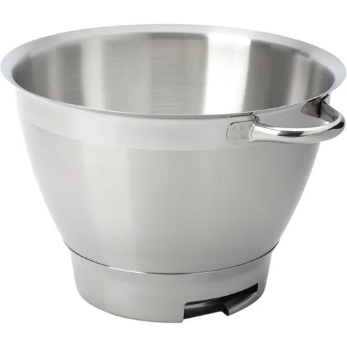 Kenwood ERSATZSCHÜSSEL CHEF ELITE (KAT521SS ED) - Edelstahlschüssel für Kenwood Küchenmaschinen, 4,6 l, spülmaschinenfest und ideal für müheloses Rühren und Mixen.