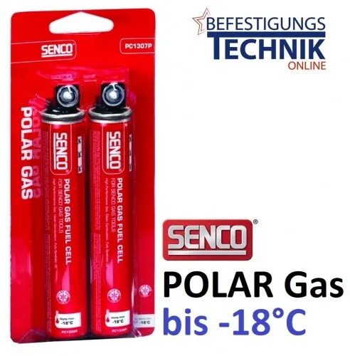 2x Gaskartuschen Polar Gas von Senco