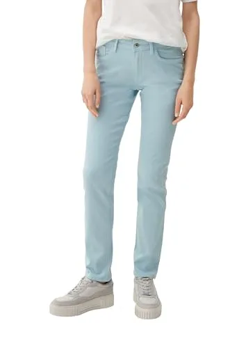 s.Oliver Jeans Betsy - Slim Fit mit mittelhohem Bund - Modische Jeans mit Slim Leg aus elastischem Baumwollmix, 5-Pocket-Design und cleanem Look. Ideal für den Alltag dank hoher Tragekomfort.