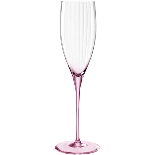 Leonardo Poesia Sektglas 6er Set - Spülmaschinengeeignetes Champagnerglas - Sektkelche: Elegante Gläser mit dreidimensionaler Veredlung für tolle Lichtreflexionen, ideal für den täglichen Gebrauch.