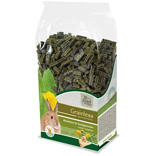 JR FARM Grainless Complete Junior Zwergkaninchen 1000 g