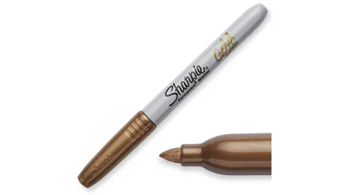 Marker permanentny metaliczny złoty 1,4mm Sharpie Metallic Sharpie 3501178910629