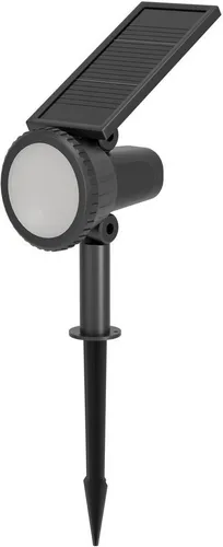 SAMBUCO Solar Lampe Schwarz - Moderne solarbetriebene Lampe, ideal für den Außenbereich und umweltfreundlich.