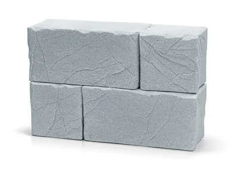 ARVES Regenwassertank Stone Block, 270 l - Zisternen mit 270 l Fassungsvermögen, viereckig und aus robustem Polyethylen, ideal zur nachhaltigen Regenwassernutzung im Garten.