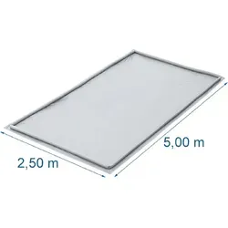 Zeltplane Vorzelt 2,50x5,00M von ProPlus