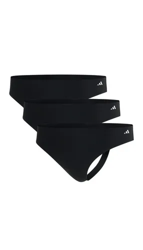 adidas Sportswear Tanga Sport Active Light Panties 3er Pack - Funktionsunterwäsche in schwarz, körpernahe Passform mit elastischem Bund für höchsten Tragekomfort und keine sichtbaren Höschenlinien.
