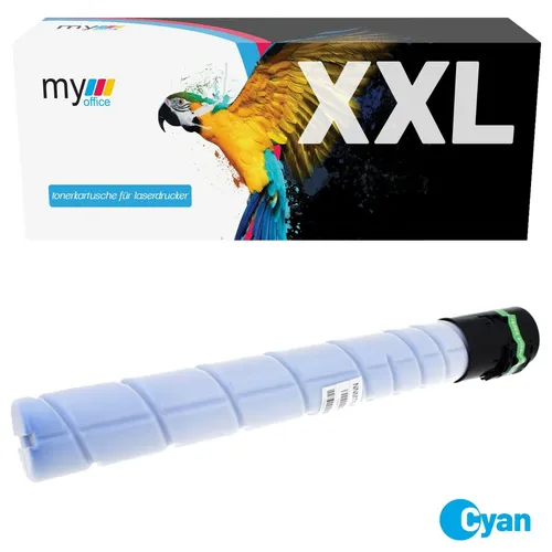 Toner für Konica Minolta TN-324 Cyan - Tonerkassette für Konica Minolta Bizhub C258, C308, C368 – ideal für den täglichen Büro-Einsatz mit lebenslanger Herstellergarantie und hochwertiger Laser-Drucktechnologie.