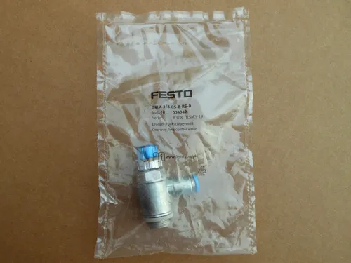 FESTO Drossel-Rückschlagventil GRLA-3/8-QS-8-RS-D, 534342, NEU, OVP