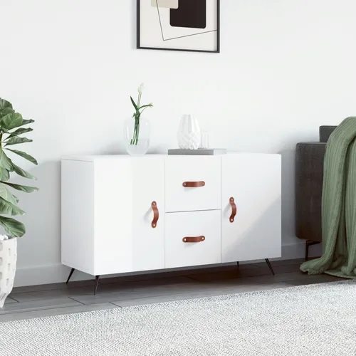 vidaXL Hochglanz-Weißes Sideboard 100x36x60 cm