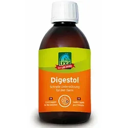 LEXA Digestol für Pferde 250 ml - Futterergänzung für Pferde zur Unterstützung des Verdauungstraktes mit einer speziellen Kombination aus ätherischen Ölen. Ideal für die schnelle Unterstützung bei ernährungsbedingten Problemen.