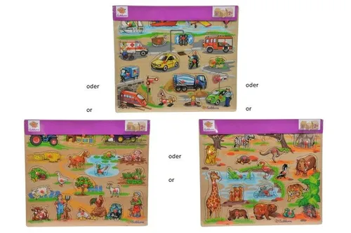 Eichhorn 100005454 - Steckpuzzle, sort. - Neu