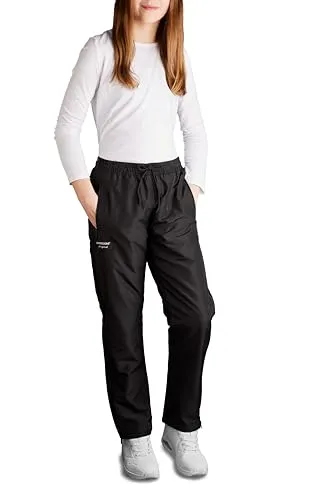 Dobsom Comfort Reha Hose für Kinder gefüttert I Kinderhose mit durchgehendem seitlichen Reißverschluss | Einfach An- und Auszuziehen | Jungen & Mädchen Trainingshose | Sporthose | Jogginghose