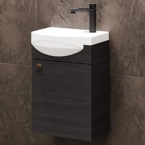 Wasch- und Schminktische Grau von Planetmöbel