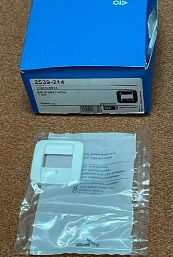 Busch - Jaeger  Zentralscheibe für TAE-Dosen  2539-214